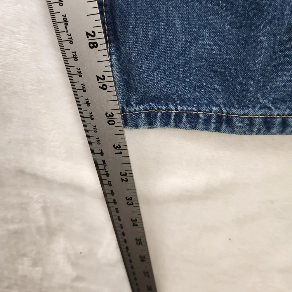 Carhartt FR Men's Blue Denim Carpenter Pants Flame Resistant Workwear Size 40x34